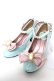 画像1: Angelic Pretty / Victorian Ribbonシューズ S サックス Y-25-10-05-119-AP-SH-SZ-ZY (1)