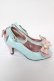 画像4: Angelic Pretty / Victorian Ribbonシューズ S サックス Y-25-10-05-119-AP-SH-SZ-ZY