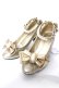 画像1: Angelic Pretty / Victorian Ribbonシューズ S ゴールド Y-25-10-05-120-AP-SH-SZ-ZY (1)