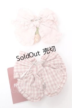 画像2: PINK HOUSE / Berry Roseモチーフ付き2種リボンブローチセット  ピンク Y-25-10-05-015-LO-AC-SZ-ZY