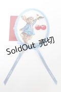 PINK HOUSE / PETER RABBIT ワッペンブローチ  ブルー Y-25-10-05-020-LO-ZA-SZ-ZY