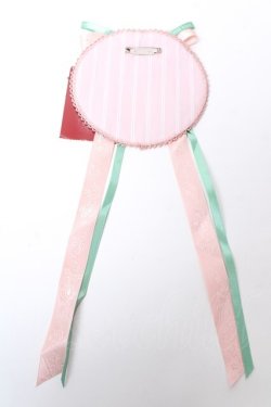画像2: PINK HOUSE / ティーカップモチーフワッペン  ピンク Y-25-10-05-021-LO-ZA-SZ-ZY