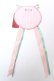 画像2: PINK HOUSE / ティーカップモチーフワッペン  ピンク Y-25-10-05-021-LO-ZA-SZ-ZY (2)