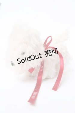 画像1: PINK HOUSE / スコッチテリアぬいぐるみコサージュ  アイボリー Y-25-10-05-003-LO-ZA-SZ-ZY