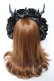 画像3: Restyle / Antlers Roses カチューシャ  黒 Y-25-10-05-036-GO-AC-SZ-ZY (3)