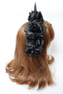 画像4: Restyle / Antlers Roses カチューシャ  黒 Y-25-10-05-036-GO-AC-SZ-ZY