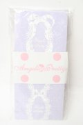 Angelic Pretty / Princess Roseタイツ  ラベンダー Y-25-10-05-039-AP-ZA-SZ-ZY