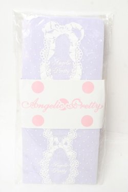 画像1: Angelic Pretty / Princess Roseタイツ  ラベンダー Y-25-10-05-039-AP-ZA-SZ-ZY