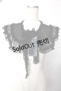 PINK HOUSE / ポルカドットチュールティペット  黒 Y-25-10-05-042-LO-ZA-SZ-ZY