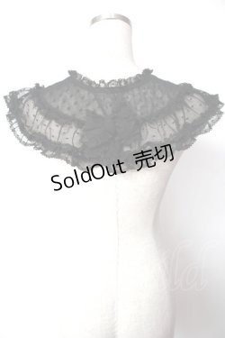 画像2: PINK HOUSE / ポルカドットチュールティペット  黒 Y-25-10-05-042-LO-ZA-SZ-ZY