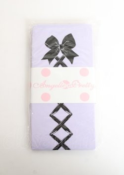 画像1: Angelic Pretty / Dolly Dotタイツ  ラベンダー Y-25-10-06-005-AP-ZA-SZ-ZY