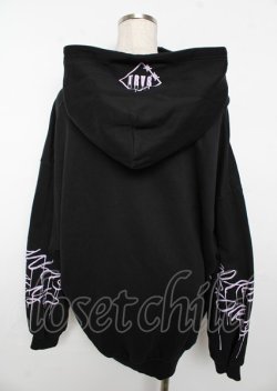 画像2: TRAVAS TOKYO / Furry bear half zip high neck hoodie　パーカー  黒 Y-25-10-06-039-PU-TO-SZ-ZY