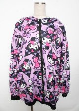 ACDC RAG / クロミ ZIPパーカー F パープル Y-25-10-06-049-PU-TO-SZ-ZI