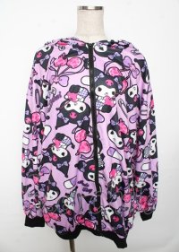 ACDC RAG / クロミ ZIPパーカー F パープル Y-25-10-06-049-PU-TO-SZ-ZI