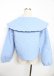 画像2: axes femme POETIQUE / フラワーキルティングブルゾン M ブルー Y-25-10-06-057-AX-JA-SZ-ZY (2)
