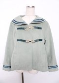 axes femme POETIQUE / リボンビットセーラーコート M グリーン Y-25-10-06-059-AX-CO-SZ-ZY
