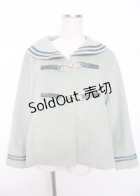 axes femme POETIQUE / リボンビットセーラーコート M グリーン Y-25-10-06-059-AX-CO-SZ-ZI