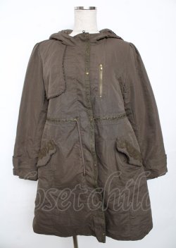 画像3: axes femme POETIQUE / リボンビットセーラーコート M グリーン Y-25-10-06-059-AX-CO-SZ-ZY