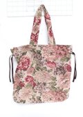 axes femme / ゴブラン織バッグ F 茶 Y-25-10-06-009-AX-BG-SZ-ZY