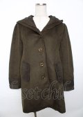 axes femme / フード付きコート  カーキ Y-25-10-06-066-AX-CO-SZ-ZY