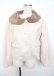 画像1: m petit by misako / ファー襟ショートジャケット  淡薄橙 Y-25-10-06-070-LO-CO-SZ-ZY (1)