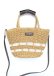 画像1: axes femme / ペーパー×レースかごバッグ  茶 Y-25-10-06-010-AX-BG-SZ-ZY (1)