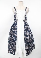 axes femme kawaii / カトルオワジヨンジャンスカ  紺 Y-25-10-06-078-AX-OP-SZ-ZY