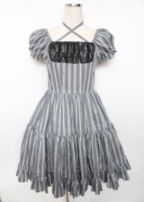 Victorian maiden / クラシカルレジメンタルフラワーチュールドレス  アッシュ Y-25-10-06-091-CL-OP-SZ-ZY