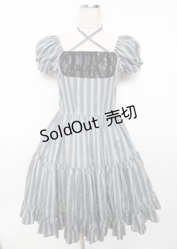 画像1: Victorian maiden / クラシカルレジメンタルフラワーチュールドレス  アッシュ Y-25-10-06-091-CL-OP-SZ-ZY