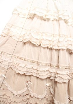 画像4: PINK HOUSE / 海外限定グラデーションチュールノースリーブワンピース F ベージュ Y-25-10-06-093-LO-OP-SZ-ZY