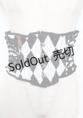 ATELIER PIERROT / Diamond Circus Corset  白×黒 Y-25-10-06-096-EL-SK-SZ-ZY