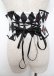 画像2: ATELIER PIERROT / Diamond Circus Corset  白×黒 Y-25-10-06-096-EL-SK-SZ-ZY (2)