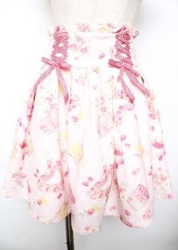 LIZ　LISA / スウィートコンフィチュールスカート  ピンク Y-25-10-06-101-LO-SK-SZ-ZY