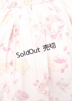 画像3: LIZ　LISA / スウィートコンフィチュールスカート  ピンク Y-25-10-06-101-LO-SK-SZ-ZY