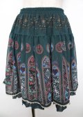PUTUMAYO / Celestial lightスカート F グリーン Y-25-10-06-103-PT-SK-SZ-ZY