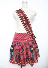 Angelic Pretty / Rosette Collectionスカート  赤 Y-25-10-06-104-AP-SK-SZ-ZY