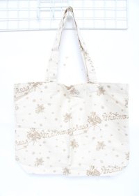 metamorphose / オリジナルロゴプリントトートバッグ  キナリ Y-25-10-06-013-ME-BG-SZ-ZY