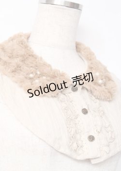 画像3: axes femme / 付け襟  ベージュ Y-25-10-06-014-AX-ZA-SZ-ZY