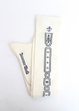 Innocent World / アナナスオーバーニーソックス  アイボリー×黒 Y-25-10-06-002-IW-ZA-SZ-ZY