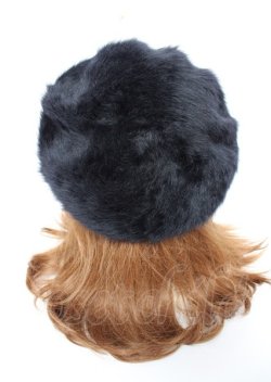 画像3: LODISPOTTO / プチリボンシャギーベレー 56-58cm 黒 Y-25-10-06-017-LO-AC-SZ-ZY