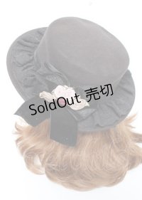 axes femme / ローズブーケフェルトカンカン 57cm 黒 Y-25-10-06-026-AX-AC-SZ-ZT-K007