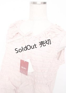 画像3: PINK HOUSE / フリル使いノースリーブブラウス F ピンク Y-25-10-07-004-LO-BL-SZ-ZY