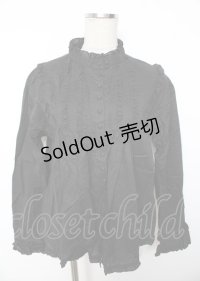 PINK HOUSE / ピンタックブラウス F 黒 Y-25-10-07-028-LO-BL-SZ-ZY