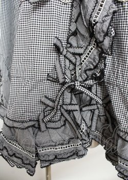 画像4: PINK HOUSE / バイオレットレース使いセーラーカラーブラウス F 黒 Y-25-10-07-030-LO-BL-SZ-ZY