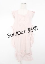 PINK HOUSE / Flower Picnicのローンタブリエ F ピンク Y-25-10-07-047-LO-OP-SZ-ZY