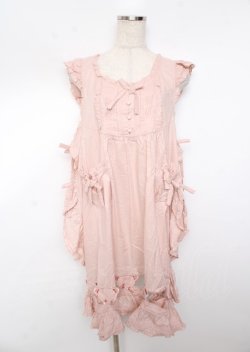 画像1: PINK HOUSE / Flower Picnicのローンタブリエ F ピンク Y-25-10-07-047-LO-OP-SZ-ZY