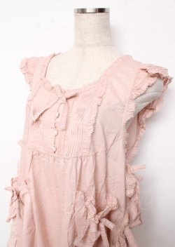 画像3: PINK HOUSE / Flower Picnicのローンタブリエ F ピンク Y-25-10-07-047-LO-OP-SZ-ZY