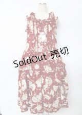 PINK HOUSE / ティータイムプリントワンピース F 赤 Y-25-10-07-057-LO-OP-SZ-ZY