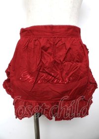 PINK HOUSE / ロゴ刺繍入りローンタリブエ F 赤 Y-25-10-07-062-LO-ZA-SZ-ZY