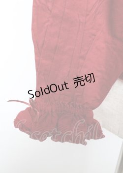 画像5: PINK HOUSE / リボンブローチ付きローンブラウス F 赤 Y-25-10-07-010-LO-BL-SZ-ZY